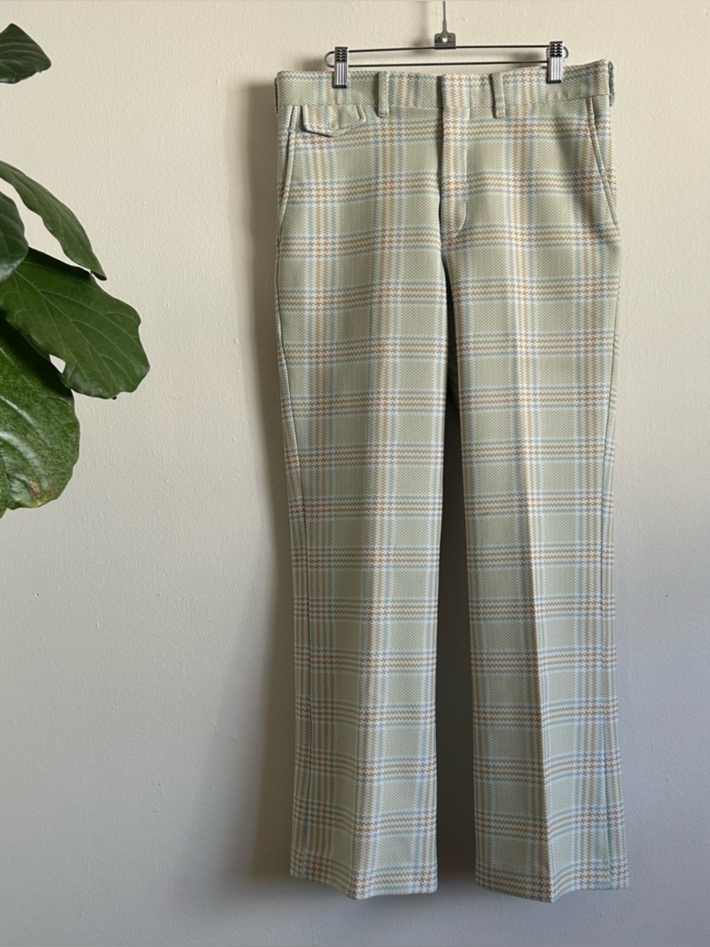 Vintage Glen Oaks Plaid Trousers